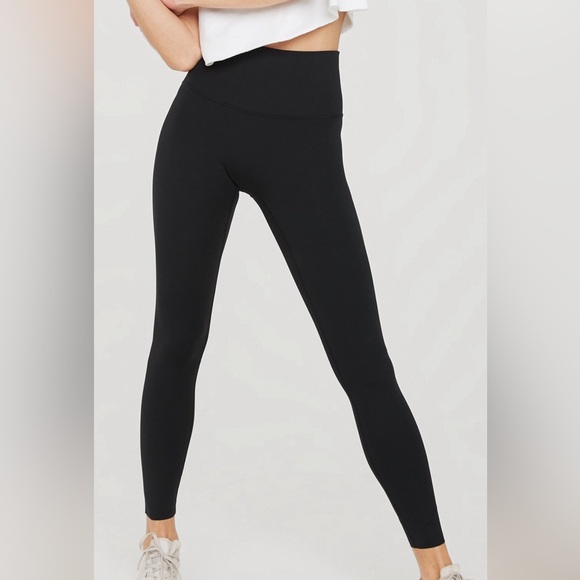 Aerie Offline Goals Leggings 7/8 black size Medium - Picture 1 of 4
